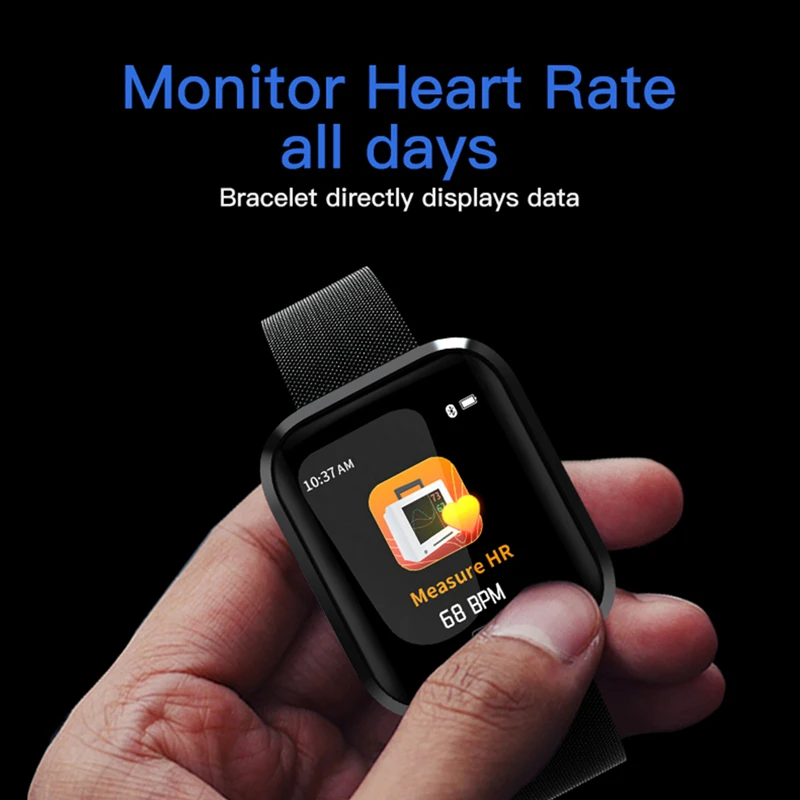 BELOONG M36 1 3 &quotIP67 Смарт Часы Heart Rate крови Давление кислорода модные спортивные
