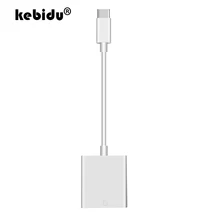 Kebidu Портативный USB 3,1 Тип C USB-C для SD SDXC кардридер OTG Кабель-адаптер для Macbook samsung huawei Xiaomi