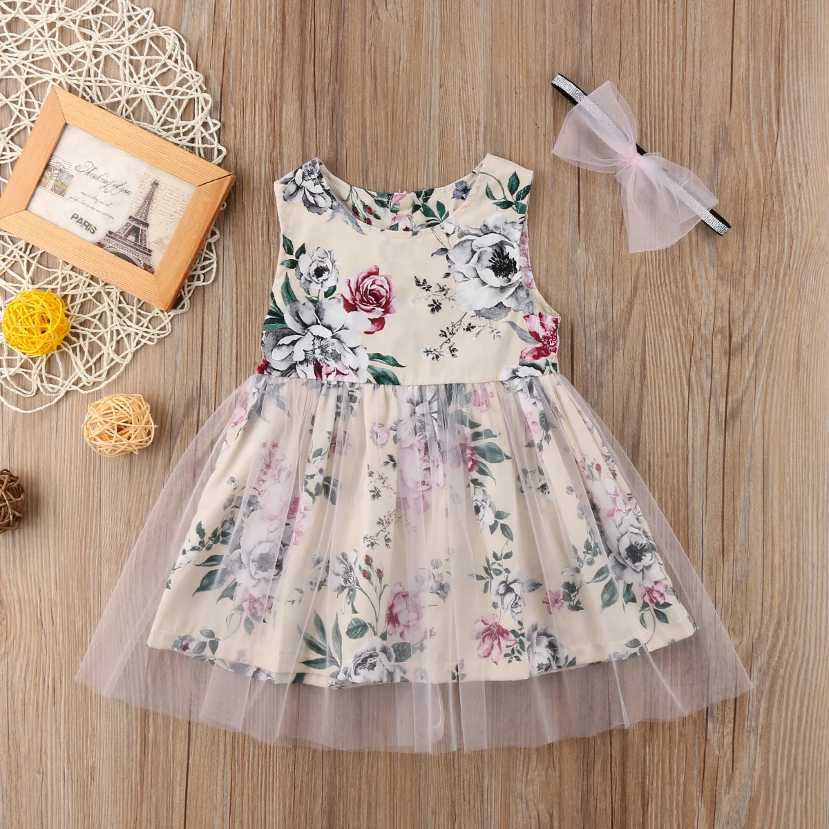 

Flower Girl Princess Dress Kid Baby Birthday Formal Tutu Dresses Girls Dress Children Summer Clothes