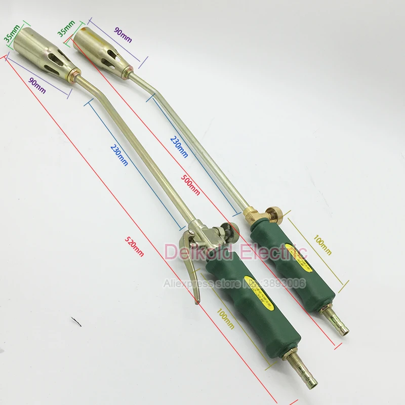 Газовая горелка, профессиональная СЖИЖЕННАЯ газовая паяльная горелка, горелка для закалки пайки, сварка, Отопление, Газовый паяльник, 35 мм сопло