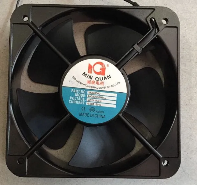 New Genuine Motor 200 * 200 * 60MM 20CM 220V fan MQ20060HBLmotor oil