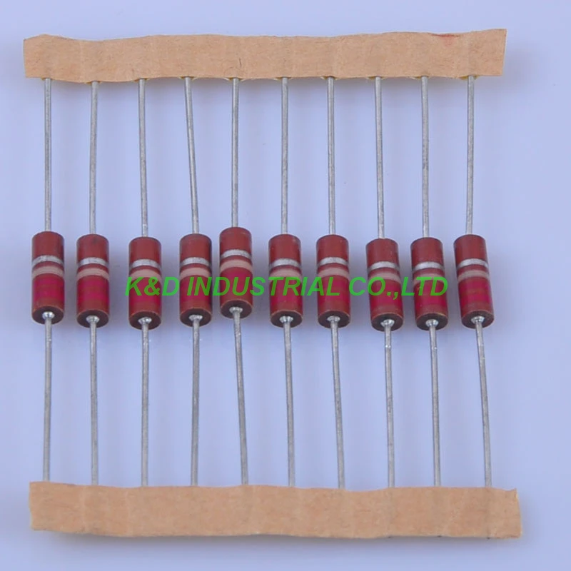 

10pcs Carbon Composition Vintage Resistor 0.5W 220R 0.33ohm