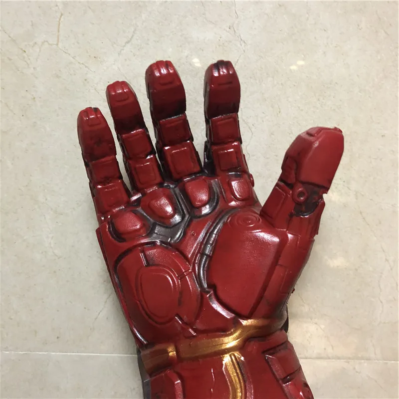 1:1 перчатки Таноса войны Gauntlet светодиодный светильник фигурки косплей реквизит Хэллоуин Детский подарок