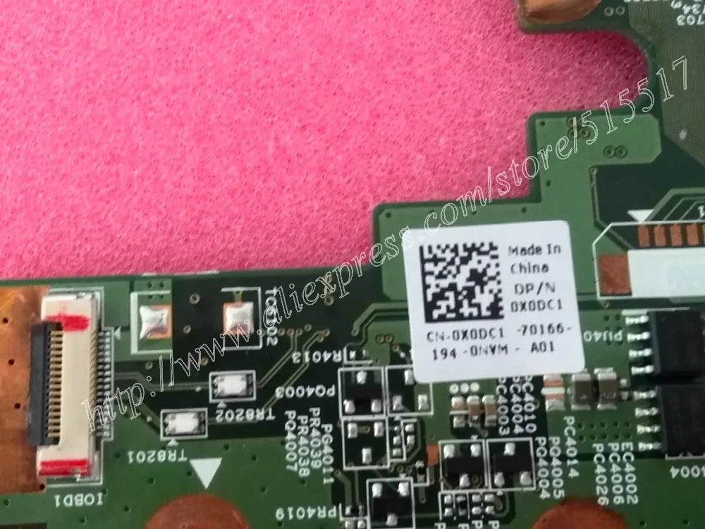 Бесплатная доставка для Dell inspiron 14 n4050 1450 материнская плата ноутбука CN 0X0DC1 X0DC1