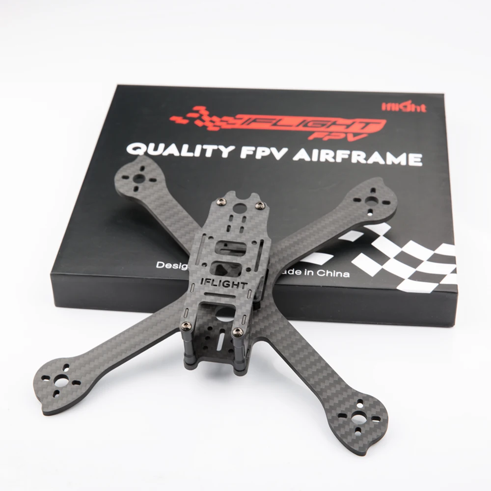 

Orginal carbon fiber iFlight iX5 V2 200mm FPV Racer frame kit with 28mm M3 Standoff for FPV Racing Drone kit