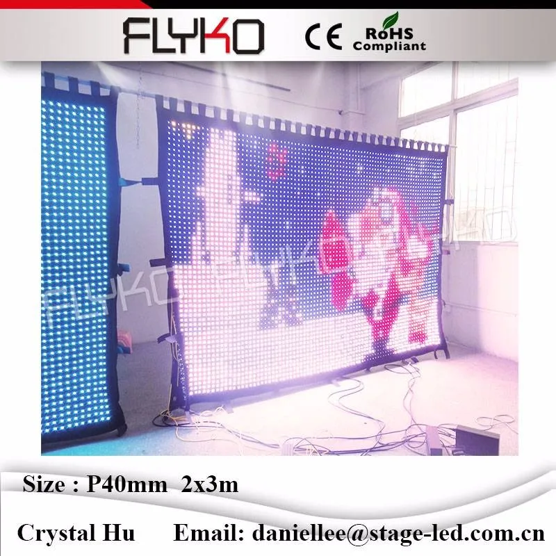 LED video curtain68