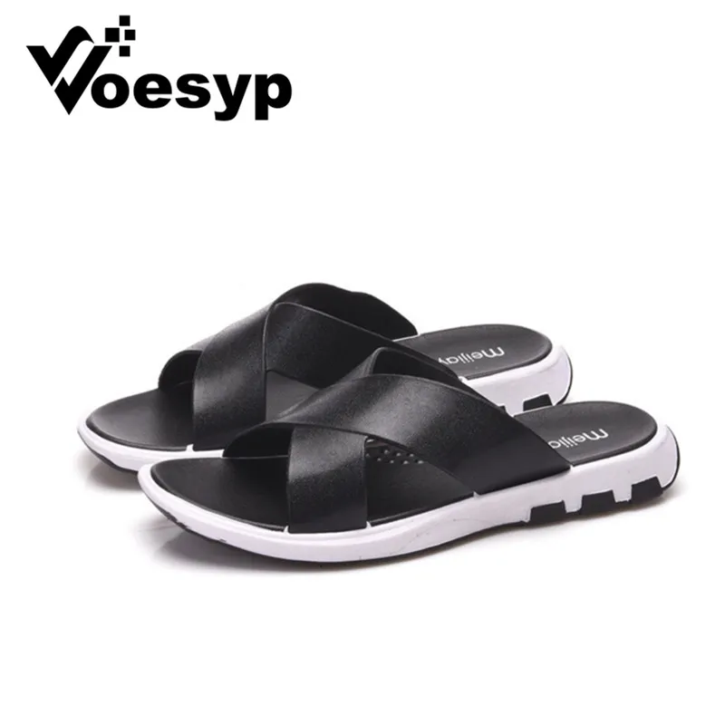Slippers Men Beach Flip Flops Cork Sandals Casual Double Buckle Clogs Sandalias Man Slip on Shoes Plus Size Slides | Обувь