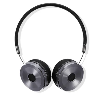 

Cool 3.5mm Wired Stereo Headband Headphones Soft Leather Earcups Man Foldable Handsfree Headset with Special Storage Bag BH869