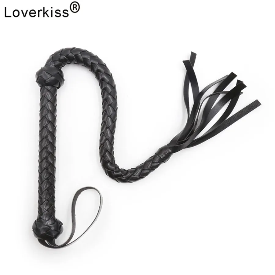 Sex Tools For Sale 74cm PU leather Sex Whip Sex Toys Bdsm Fetish Sex Products Bondage Harness Sextoys Adult For Men And Women
