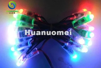

waterproof IP68 WS2811 led pixel string light,256scale gray ;3wire(red/blue/black)DC5V input;50pcs a string