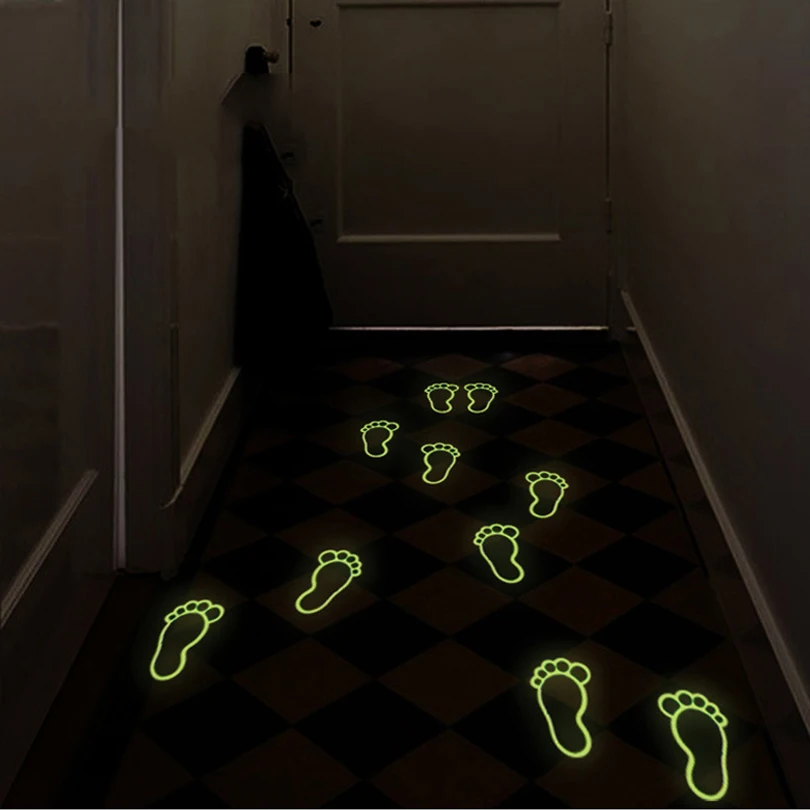 Luminous Stickers Glow in the Dark Funny DIY Home Decoration Floor