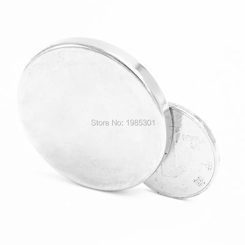 

5pcs Strong Round Dia 40mm x 5mm N35 Rare Earth Neodymium Magnet Art Craft Fridge 40x5mm
