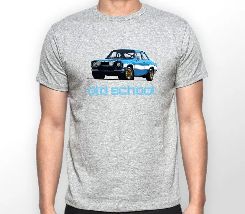 Футболка эскорт Mk1 1 2 Rs Мексика Mk2 редкий автомобиль Mk Ретро Vintag Wrc классический бренд лето хлопок уникальная уличная Мужская футболка