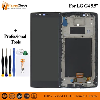 

Display for LG G4 LCD Touch Screen Digitizer with Frame Orginal 5.5 inch H810 H811 Dual H818 Black