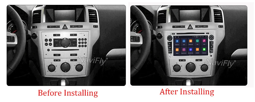 Clearance NaviFly Opel Android Car Multimedia Player 2 Din Android 9.0 Opel DVD GPS For Astra Meriva Vectra Antara Zafira Corsa Vauxhall 5