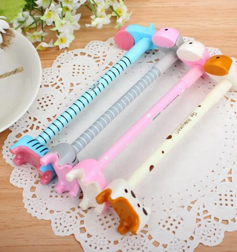 Donkey Esferográfica Canetas Caneta Criativa Papelaria Estéreo Forma Torre Adorável Bonito Estilo Frete Grátis Hipopótamo 10 Pçs 11 bonito estilo frete grátis hipopótamo caneta