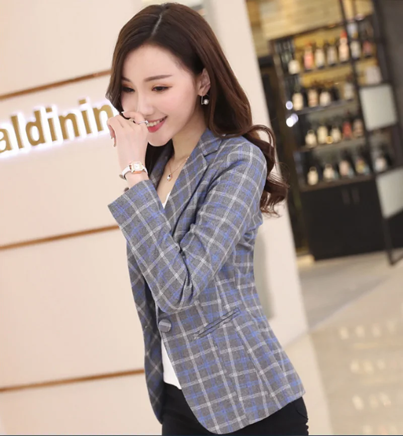 2019 Direct Selling Full Blazer Women Flying Roc New Style Blazer Casual Woman Suit Sleeve Slim Women Office Jacket Clothing