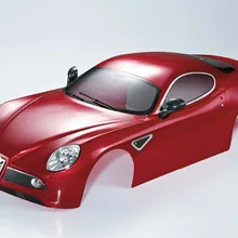 Killerbody 48092 1/7 масштаб "Alfaa Romeoo 8C" закончил тела Темный металлик красный(с