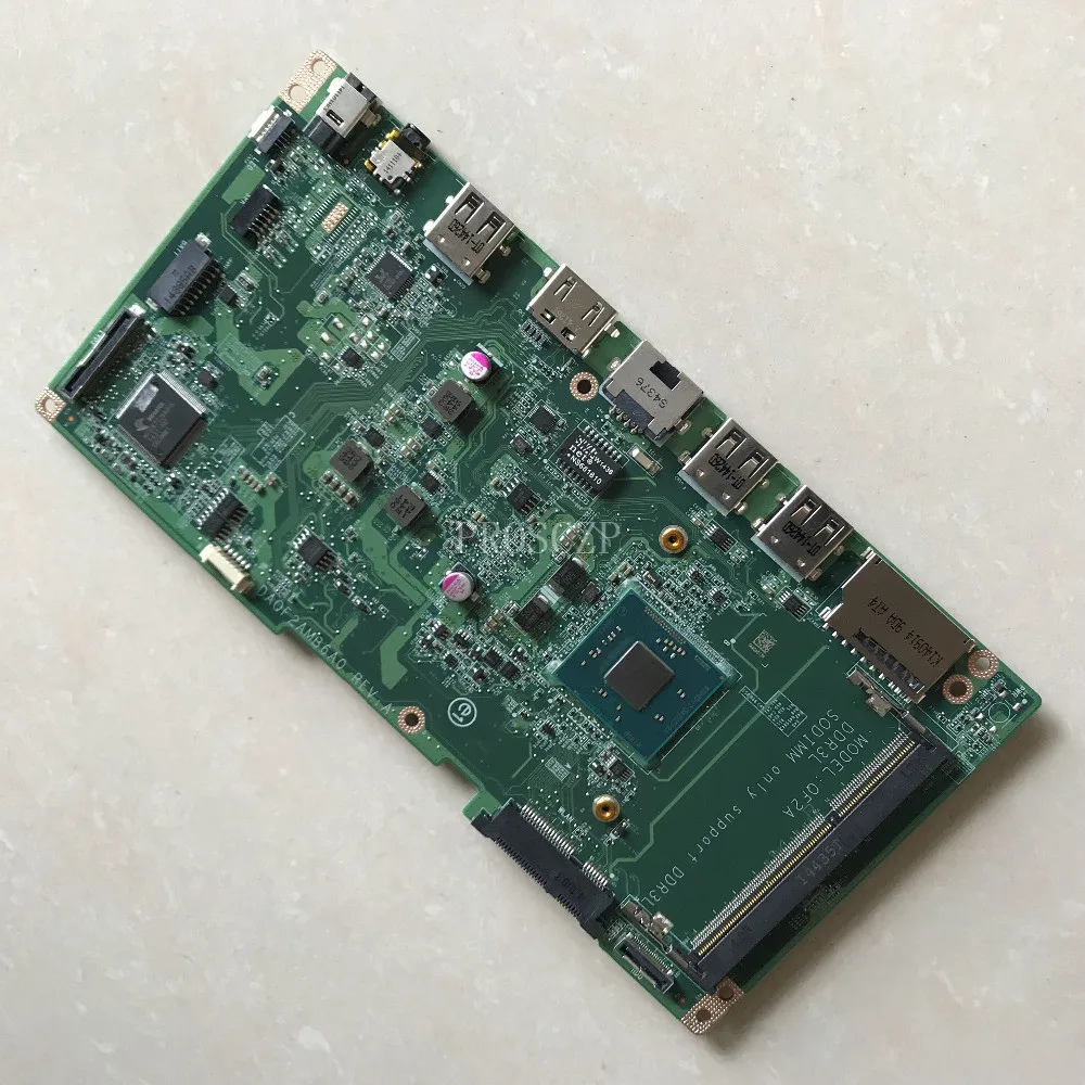 Для 3043 материнская плата для ноутбука DAQF2AMB6A0 REV: SR1YJ N2840 Процессор DDR3L работает хорошо