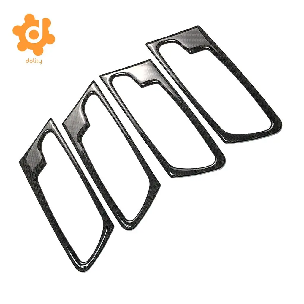 4 Pieces Car Interior Door Handle Cover for 2008-2013 BMW X5 E70 2009-2014 X6 E71