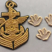 MOQ100pcs оптовый Логотип Одежда Утюг пользовательские для вышивки патчи сделано в золотые и серебряные Нитки с обслуживанием OEM