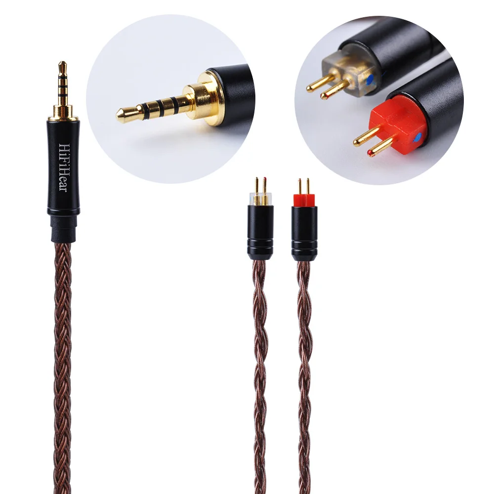 HIFIHEAR 16 Core посеребренный кабель 2 5/3 5/4 4 мм сбалансированный для обновления