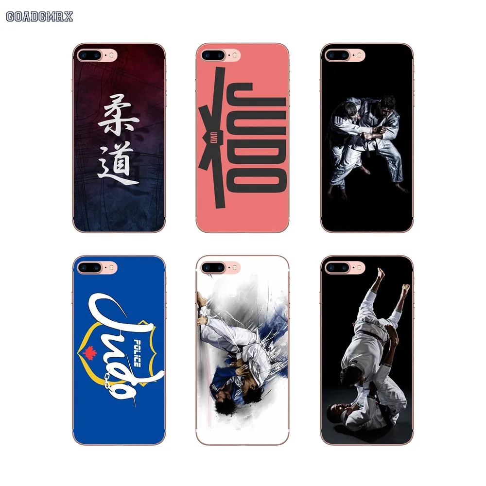 Мягкие прозрачные чехлы в японском стиле Judo для iPhone 6 6S 7 8 Plus X XS MAX XR 4 4S 5 5S SE 5C |