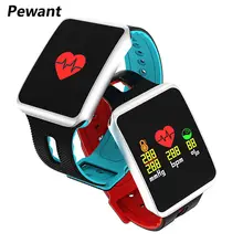 Pewant умный Браслет IP68 Водонепроницаемый красочные OLED группа здоровья монитор сердечного ритма Смарт для Xiaomi huawei