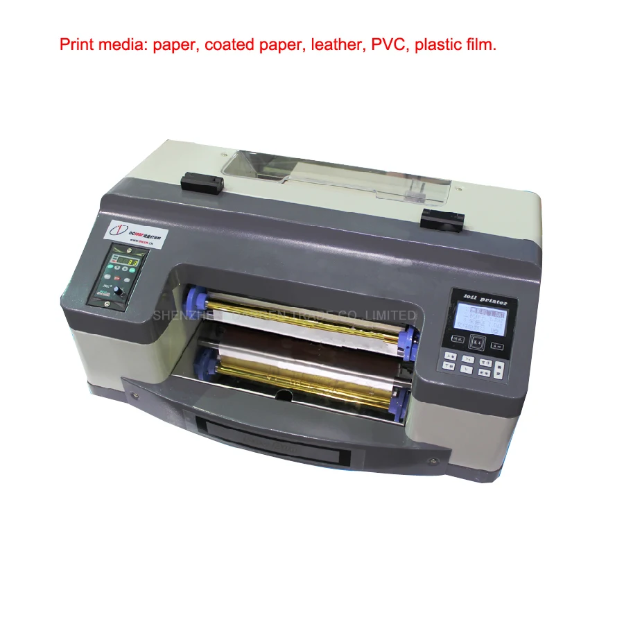 300mm Digital Hot Foil Stamping Printing Machine Semi-Automatic Digital Label Printer 200dpi Flatbed Printer DC300TJ 300mm Digital Hot Foil Stamping Printing Machine Semi-Automatic Digital Label Printer 200dpi Flatbed Printer DC300TJ