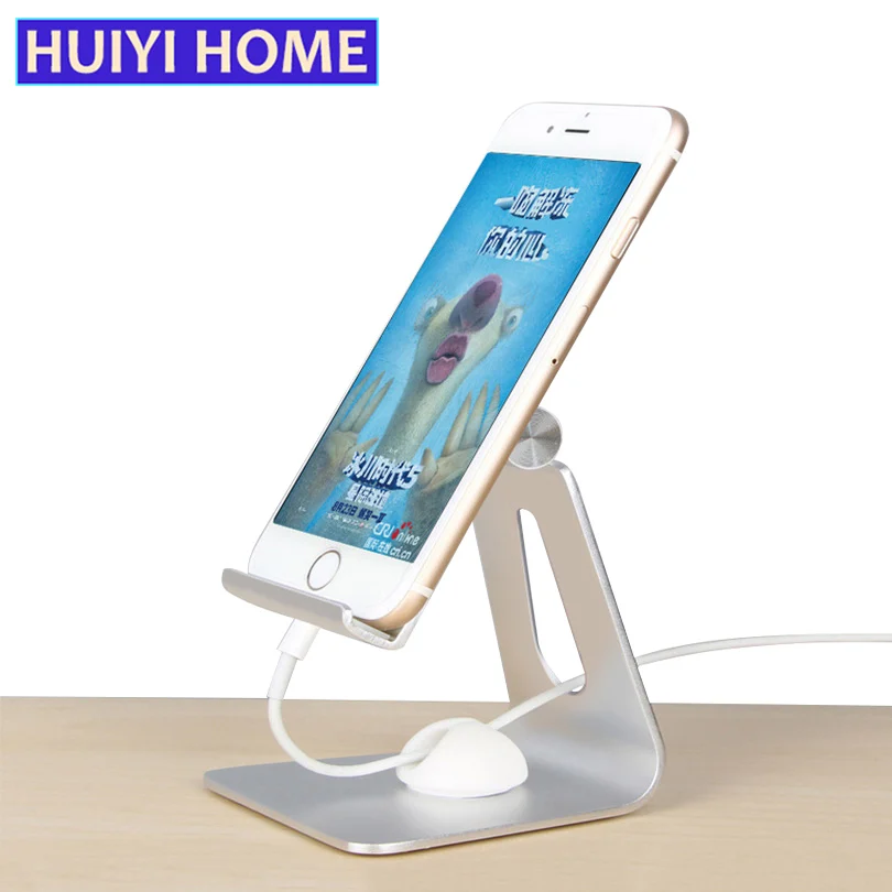 Adjustable Phone Stand Metal Charging Holder for Phone Pad Desk Smart
