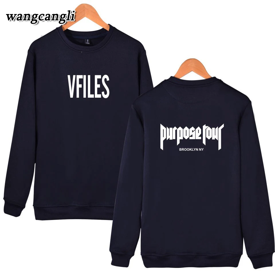 2019 New Arrival Mens Justin Bieber Hoodies and Sweatshirts Purpose Tour Spring Sweatshirt Hoodie men Hip Hop Pullover Tracksuit