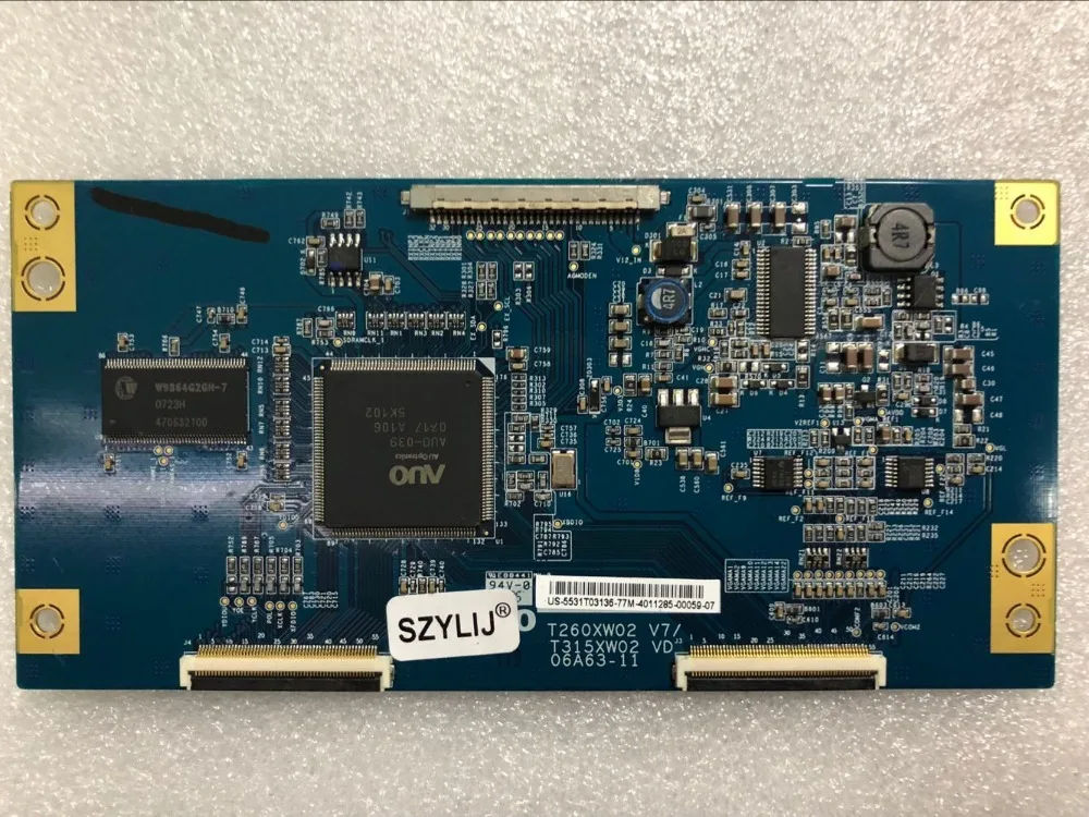 Carte T-Con T315XW02 T260XW02 06A63-11 - Pour Philips 32PFL3512D/12, Occasion