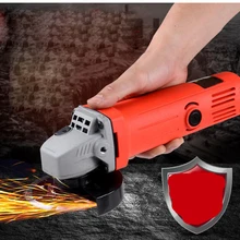 220 В многофункциональная электрическая угловая шлифовальная машина короткая ручка резка листового металла комбинированный 1 Полировка шлифовальный станок