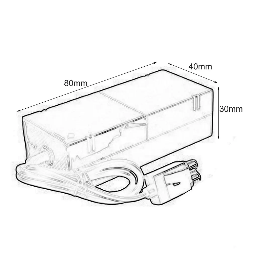 Адаптер переменного тока для xbox ONE Host адаптер питания в 100-240 В зарядка зарядный кабель питания ЕС вилка