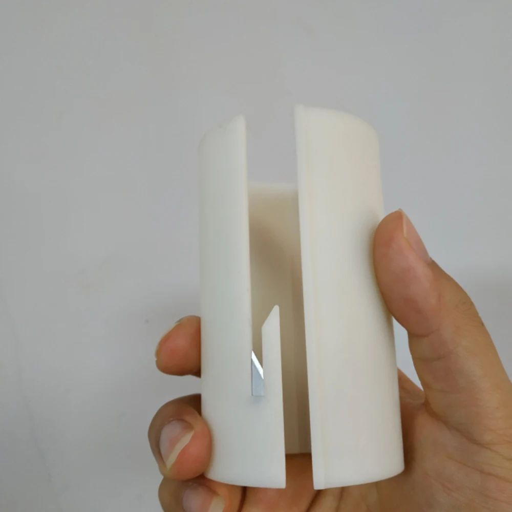 Скользящий резак для оберточной бумаги обертывание ping рулон бумаги Резак режет префект линии каждый раз пластиковые обертывания дозаторы