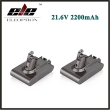 2x Eleoption 21.6V 2200mAh Li-ion Replacement Battery for Dyson DC58 DC59 DC61 DC62 Vacuum Cleaner 965874-02