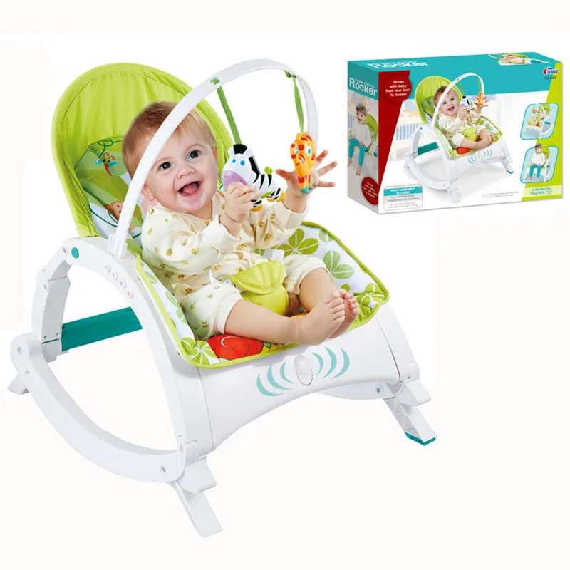 2017 New Baby Coax Sleep Artifact Chairs Baby Shock Poke Rocking Chair Child Light Leisure Seat Hot Sell 02