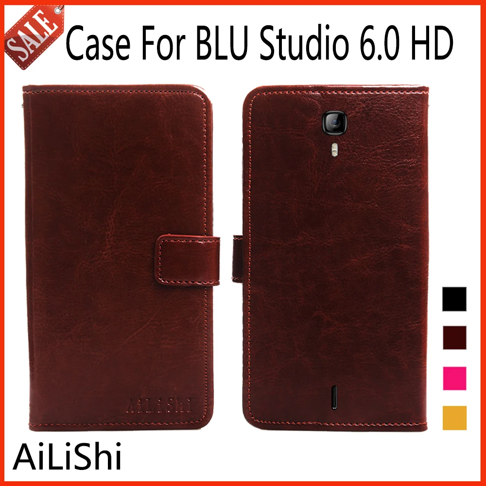 AiLiShi For BLU Studio 6.0 HD Case Book Style Luxury Wallet Leather Flip Protective Phone Bag | Мобильные телефоны и