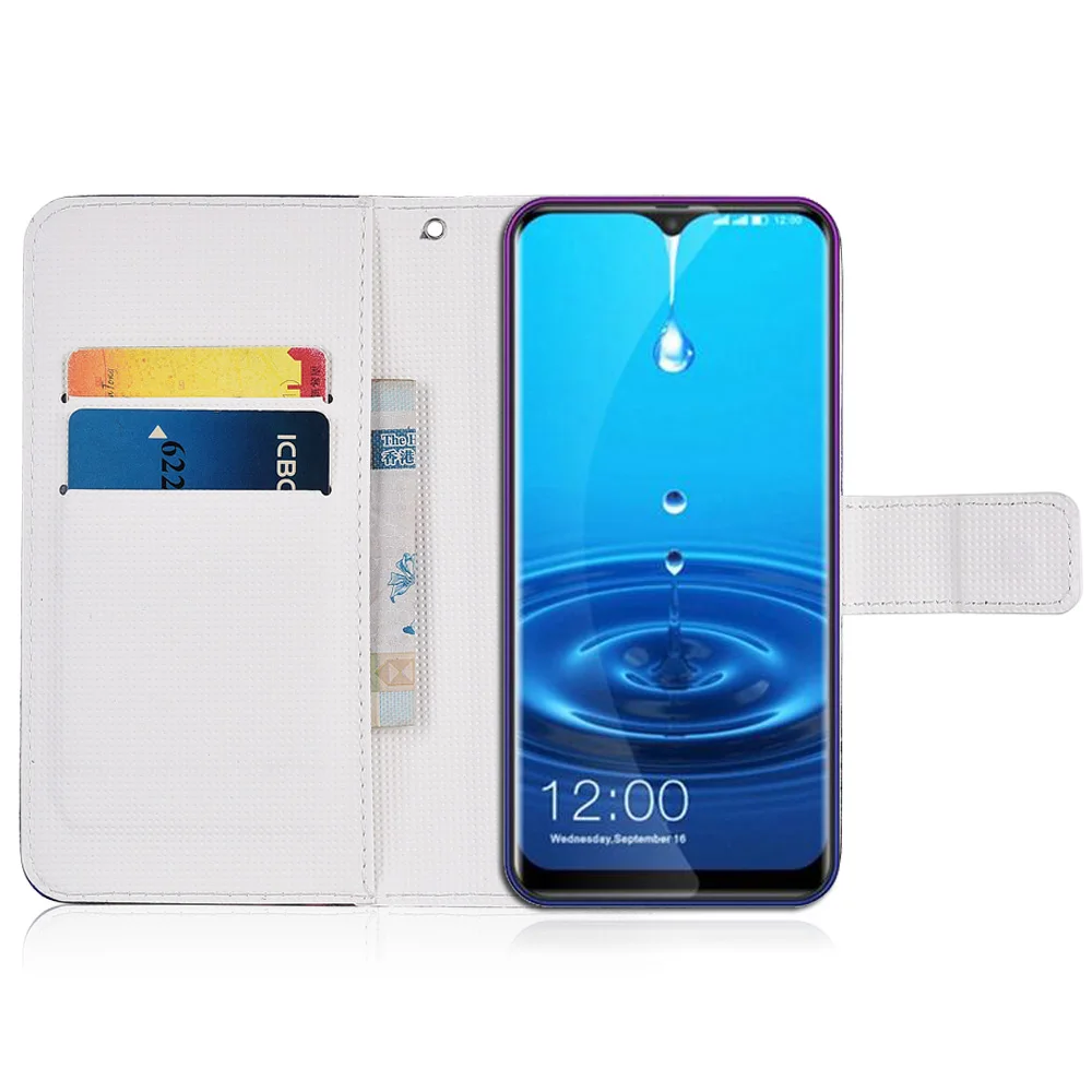 Для Leagoo M13 чехол мультфильм бумажник из искусственной кожи чехол мода прекрасный крутой Чехол для мобильного телефона сумка щит