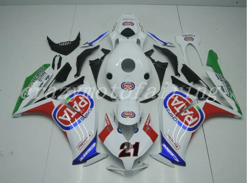 3 подарки набор впрыскивателей Мотоцикл Обтекатели подходит для Honda CBR1000RR возрастом 12, 13, 14, 15, 2012- обтекатель КУЗОВ синий прохладный