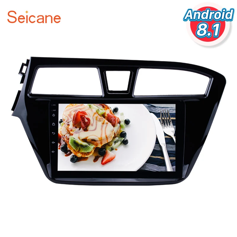 Seicane Android 8 1 9 дюймов HD сенсорный экран радио GPS навигация для 2014 2015 HYUNDAI I20 LHD с Bluetooth
