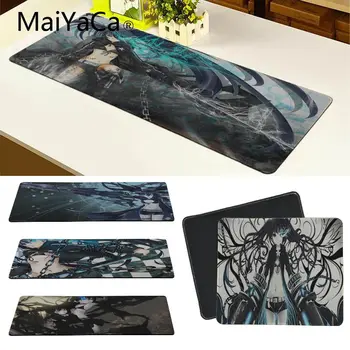 

MaiYaCa Hot Sales black rock shooter Office Mice Gamer Soft Mouse Pad Design Pattern Computer Mousepad Gaming Mouse Pad For cs