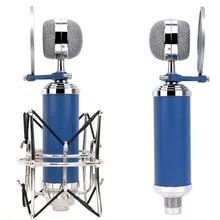 ISK AT-500 конденсаторный микрофон профессиональный для компьютера записи синий и черный цвет