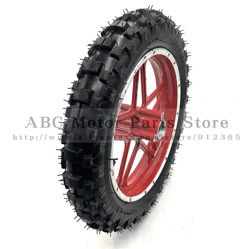 10''Mini Dirt Bike Knobby шины колеса 2,50-10 передние или задние обода и шины внедорожные Мотокросс мини моторрад ребенок