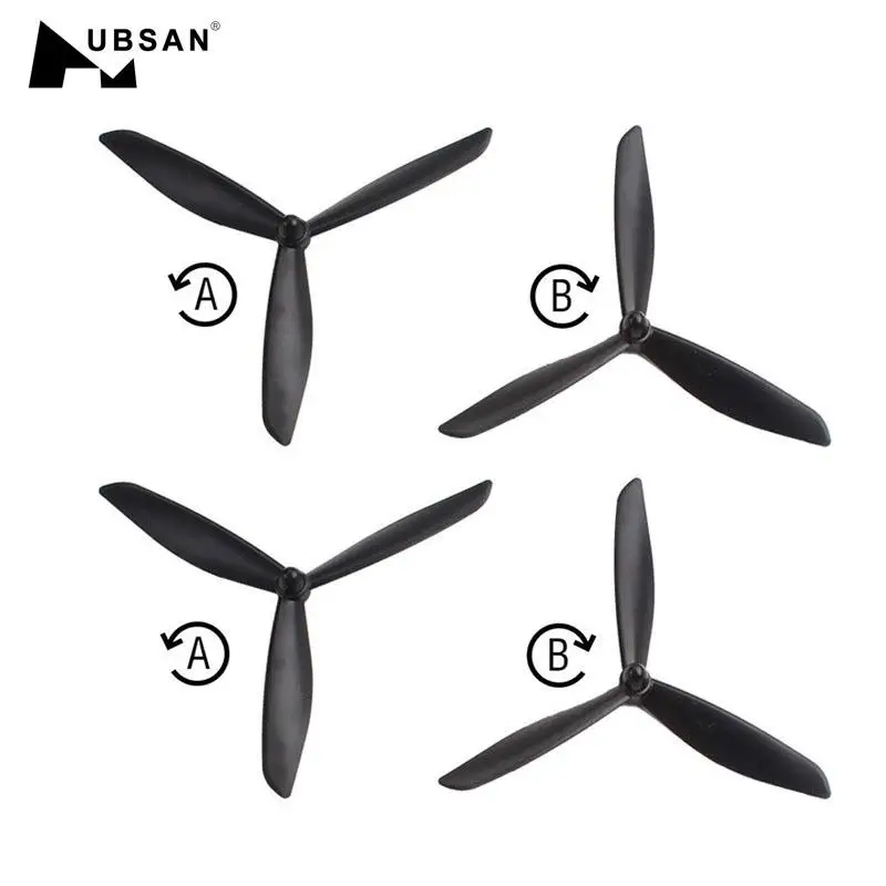 

LeadingStar 4PCS Spare Parts for HUBSAN H109S X4 Triangle CW and CCW Propellers RC Quadcopter Drone Accessories