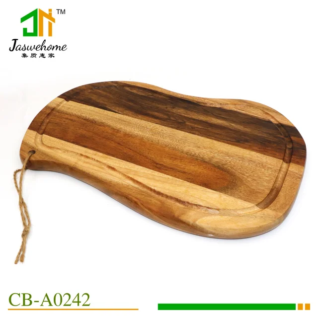 Cutting Boards,Large Bamboo Chopping Board, Built-In 3 Compartments And Juice Grooves, Charcuterie Board For Kitchen Counter Meat (Butcher