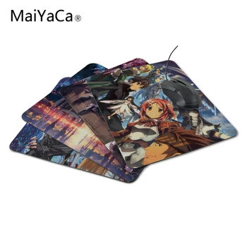 

MaiYaCa Hot Sword Art Online Design Silon Anti-slip Mousepad Computer Mouse Pad Mat For Optal Me Trackball Mouse