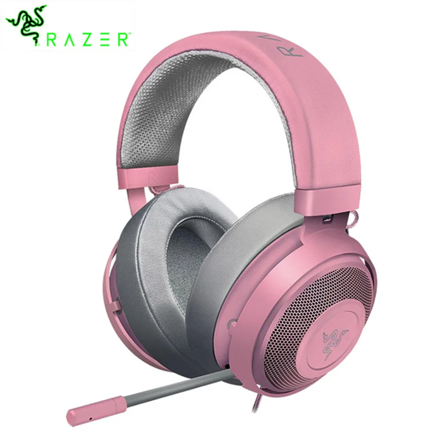 

Razer Kraken Wired 3.5mm Jack Gaming Headset Compatible with PC, Mac, Xbox One, PS4, Nintendo Switch Gaming Headphone For Gamer