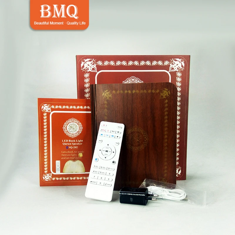 Equantu quran динамик MP3 аудио цифровой Al quran плеер дистанционный Bluetooth quran динамик Floding светодиодный Лампа Книга SQ202
