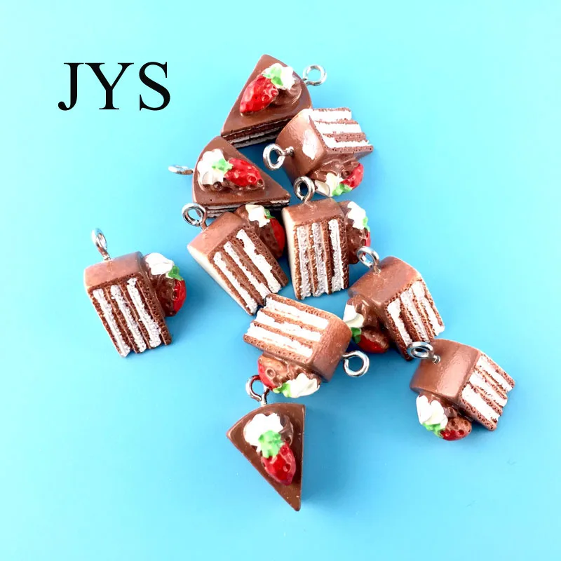 

FREE SHIPPING 21MM 24PCS/LOT ACRYLIC CHARMS CAKE CHAMRS FOR JEWELRY FINDING FOR NECKLACE BRACELET